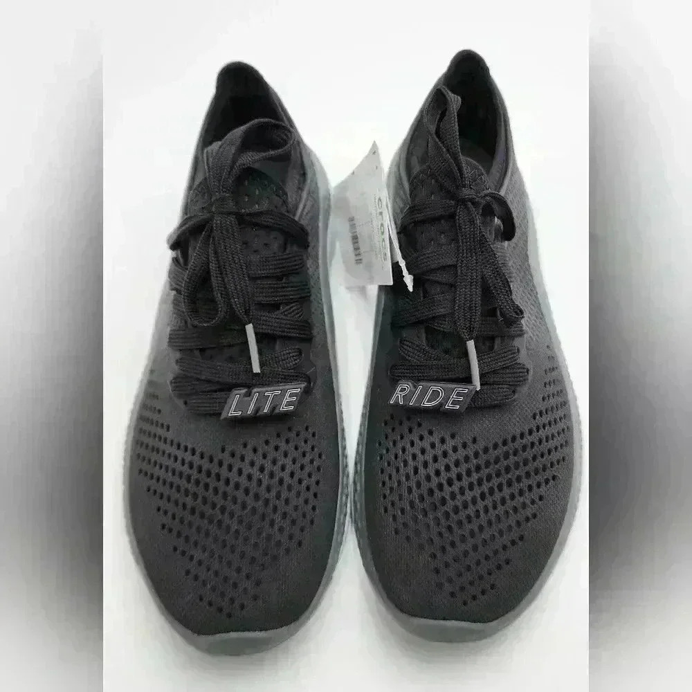 CROCS Black Sneakers Breathable Design
